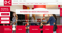 Desktop Screenshot of drenthecollege.nl